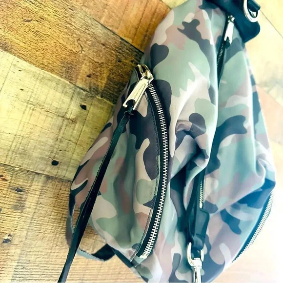 NWOT Rebecca Minkoff Julian Nylon Camo Backpack - Picture 7 of 14